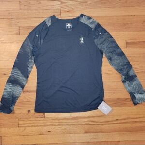 NWT Mens On Running Reflective Lumos Long Sleeve T